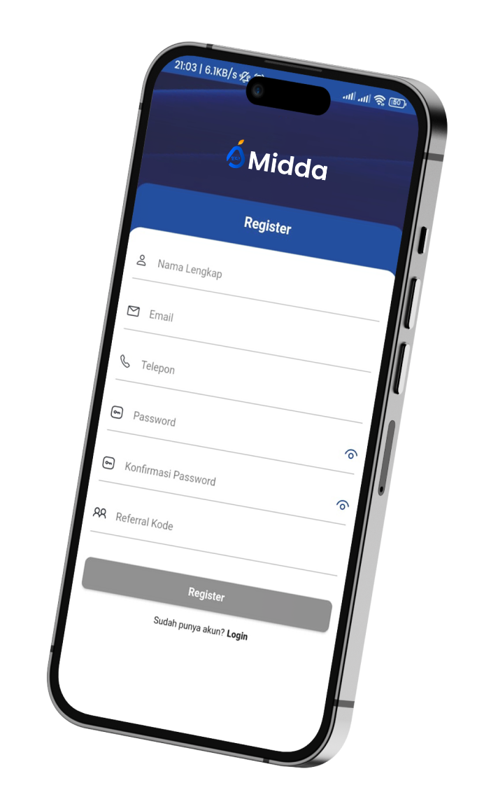 Midda Auto Lock Register Homenet